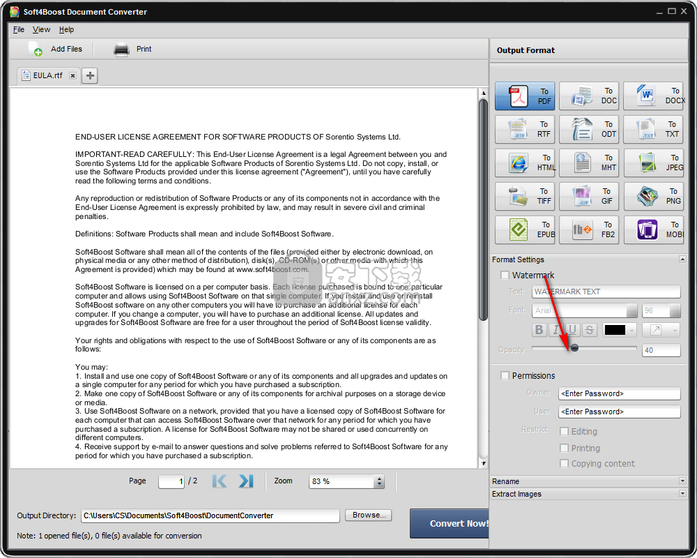 Soft4Boost Document Converter(文档转换器)