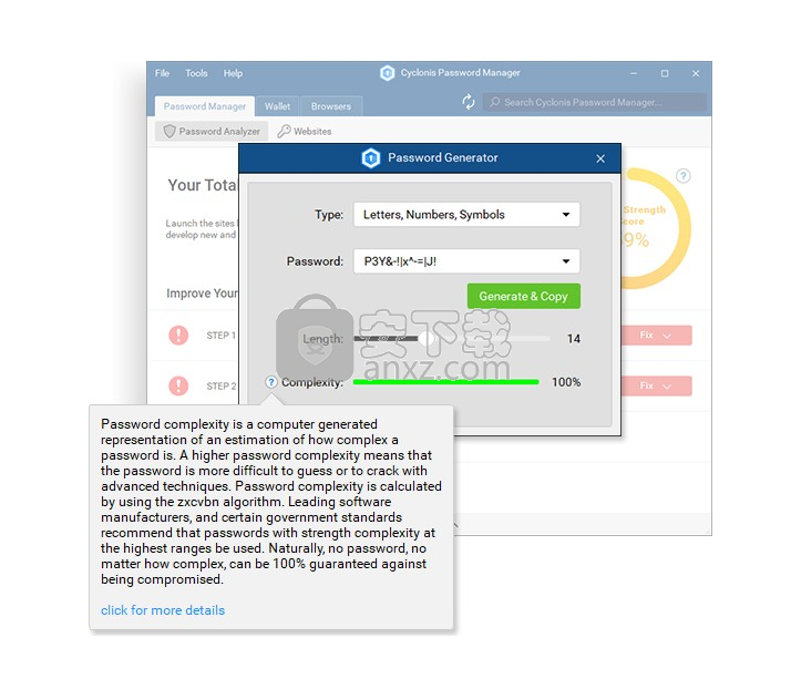 Cyclonis Password Manager(密码管理软件)