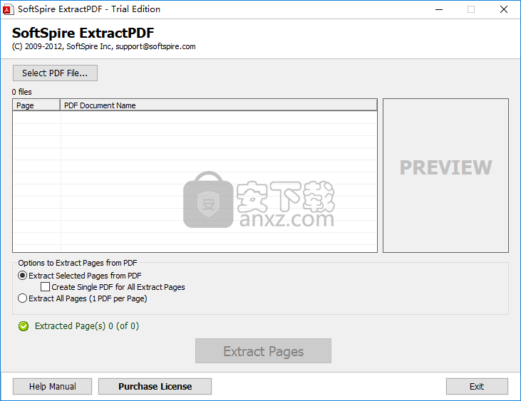 SoftSpire Extractpdf(PDF提取工具)