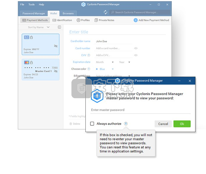 Cyclonis Password Manager(密码管理软件)