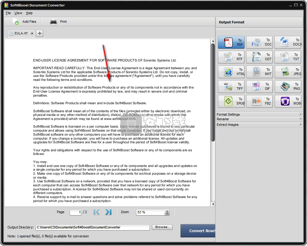 Soft4Boost Document Converter(文档转换器)