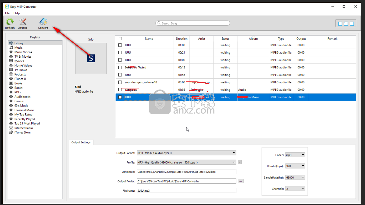 Easy M4P Converter(M4P转MP3工具)
