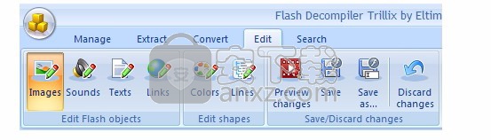 Flash Decompiler Trillix(flash动画反编译工具)