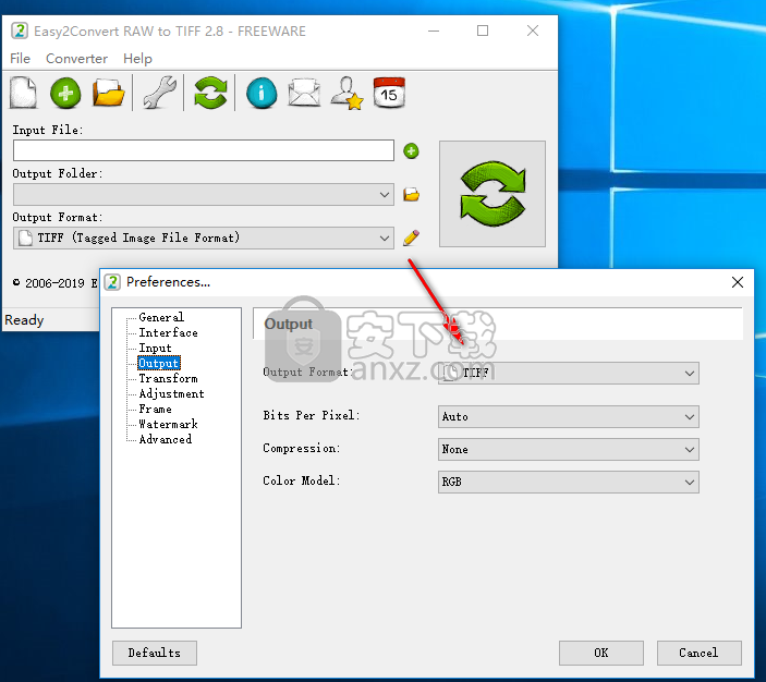 Easy2Convert RAW to TIFF(RAW图片转TIFF工具)