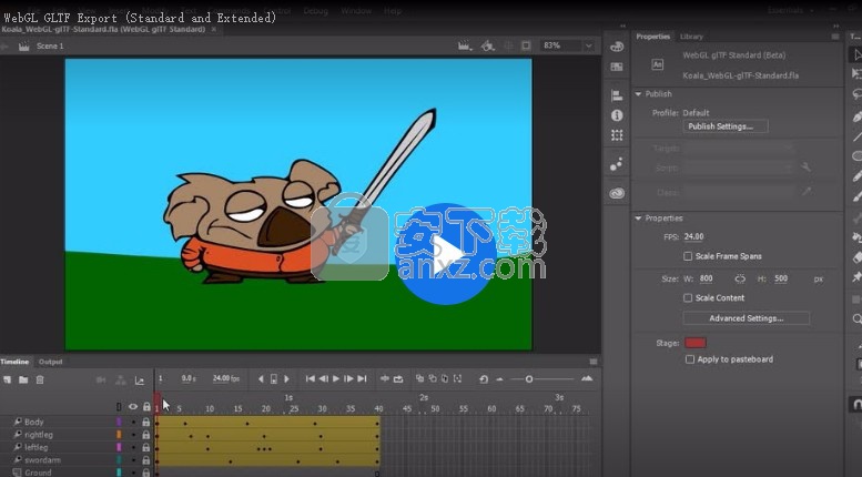 adobe animate cc 2020(视频处理工具)