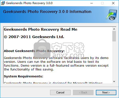 GeekSnerds Photo Recovery(照片无损恢复软件)