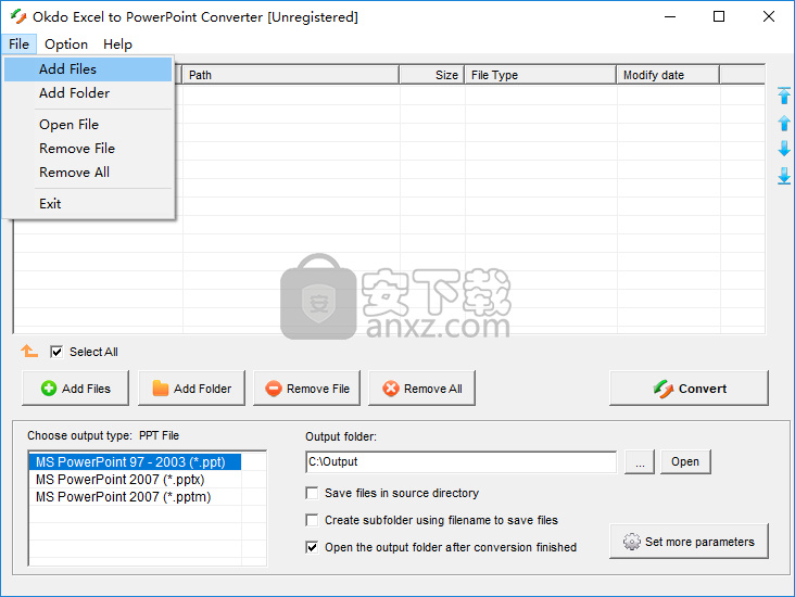 Okdo Excel to PowerPoint Converter(Excel转PPT工具)