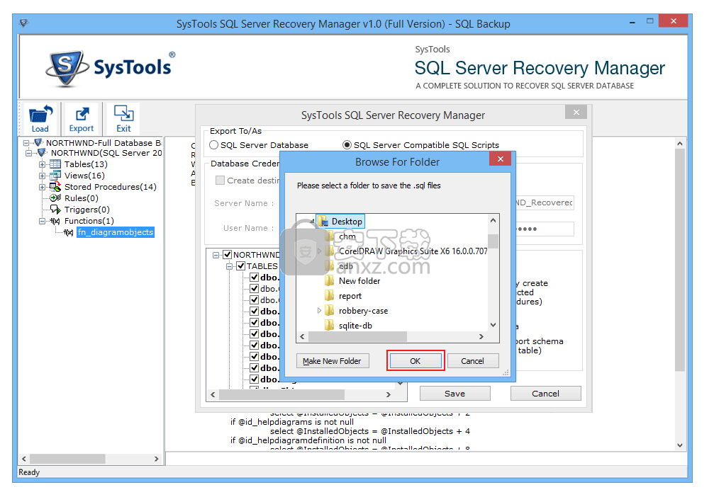 SysTools SQL Server Recovery Manager(SQL Server数据库恢复工具)