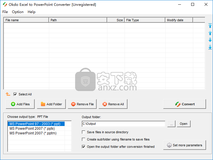 Okdo Excel to PowerPoint Converter(Excel转PPT工具)