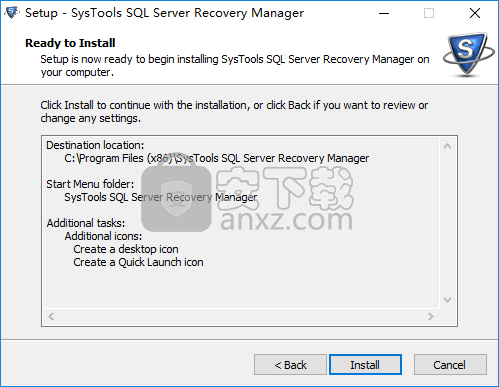 SysTools SQL Server Recovery Manager(SQL Server数据库恢复工具)