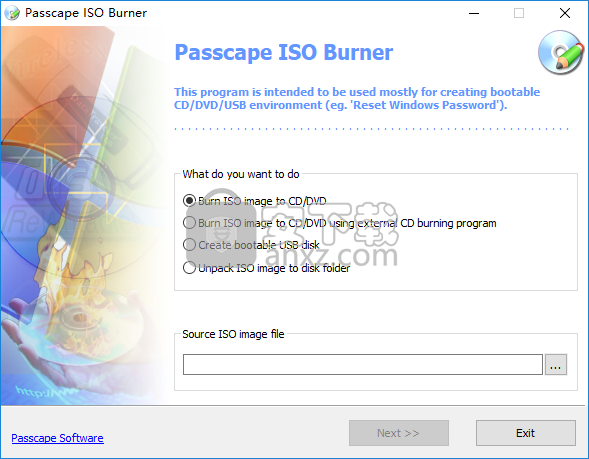 Passcape ISO Burner(USB启动盘制作工具)
