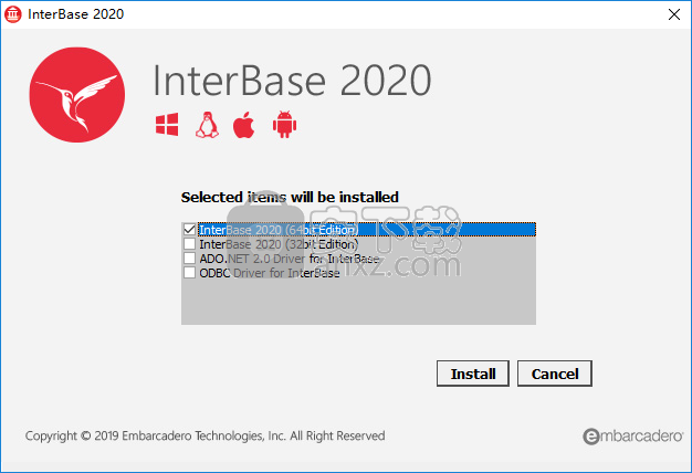 Embarcadero InterBase 2020(数据库设计软件)