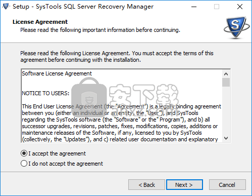 SysTools SQL Server Recovery Manager(SQL Server数据库恢复工具)