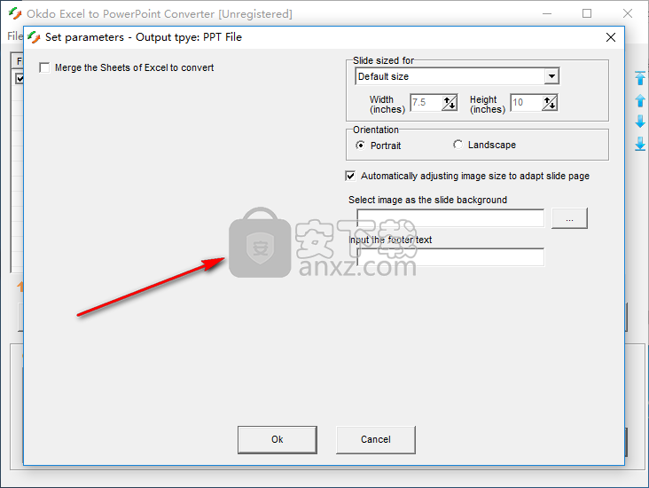 Okdo Excel to PowerPoint Converter(Excel转PPT工具)