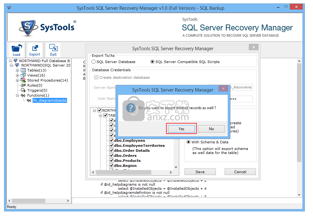 SysTools SQL Server Recovery Manager(SQL Server数据库恢复工具)