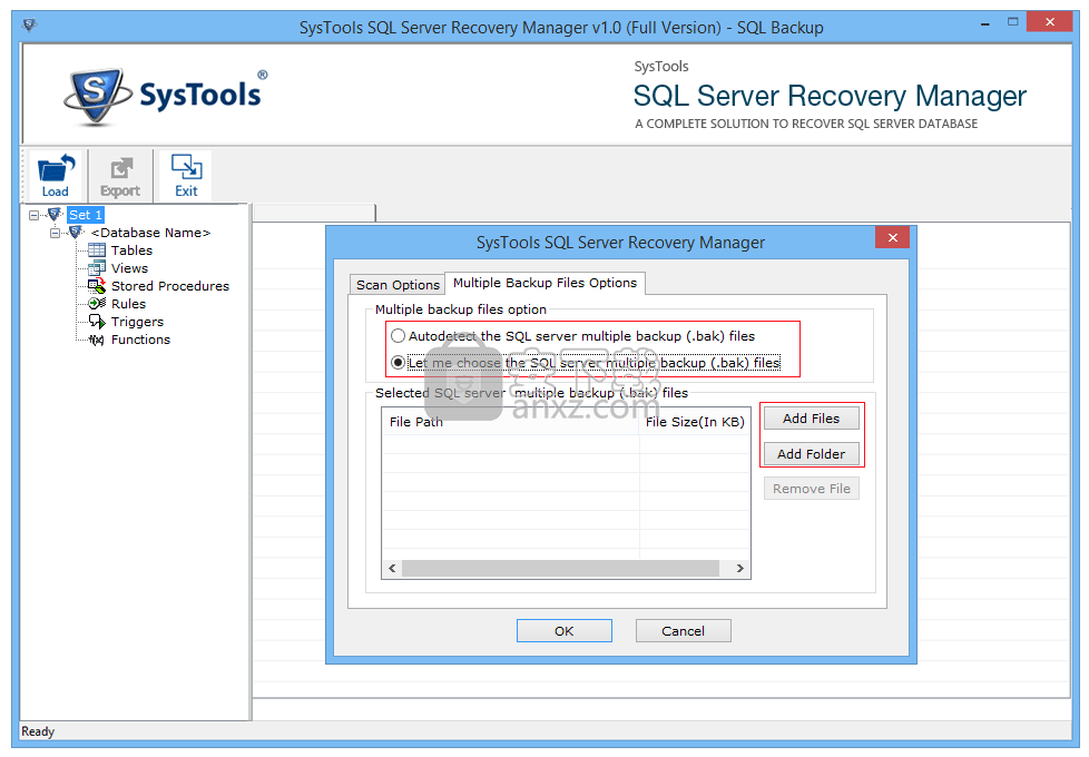 SysTools SQL Server Recovery Manager(SQL Server数据库恢复工具)