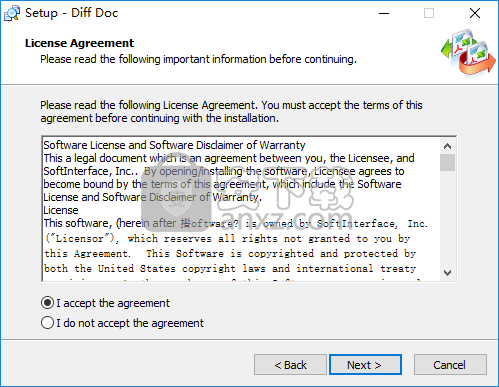 SoftInterface Diff Doc(文档比较软件) 