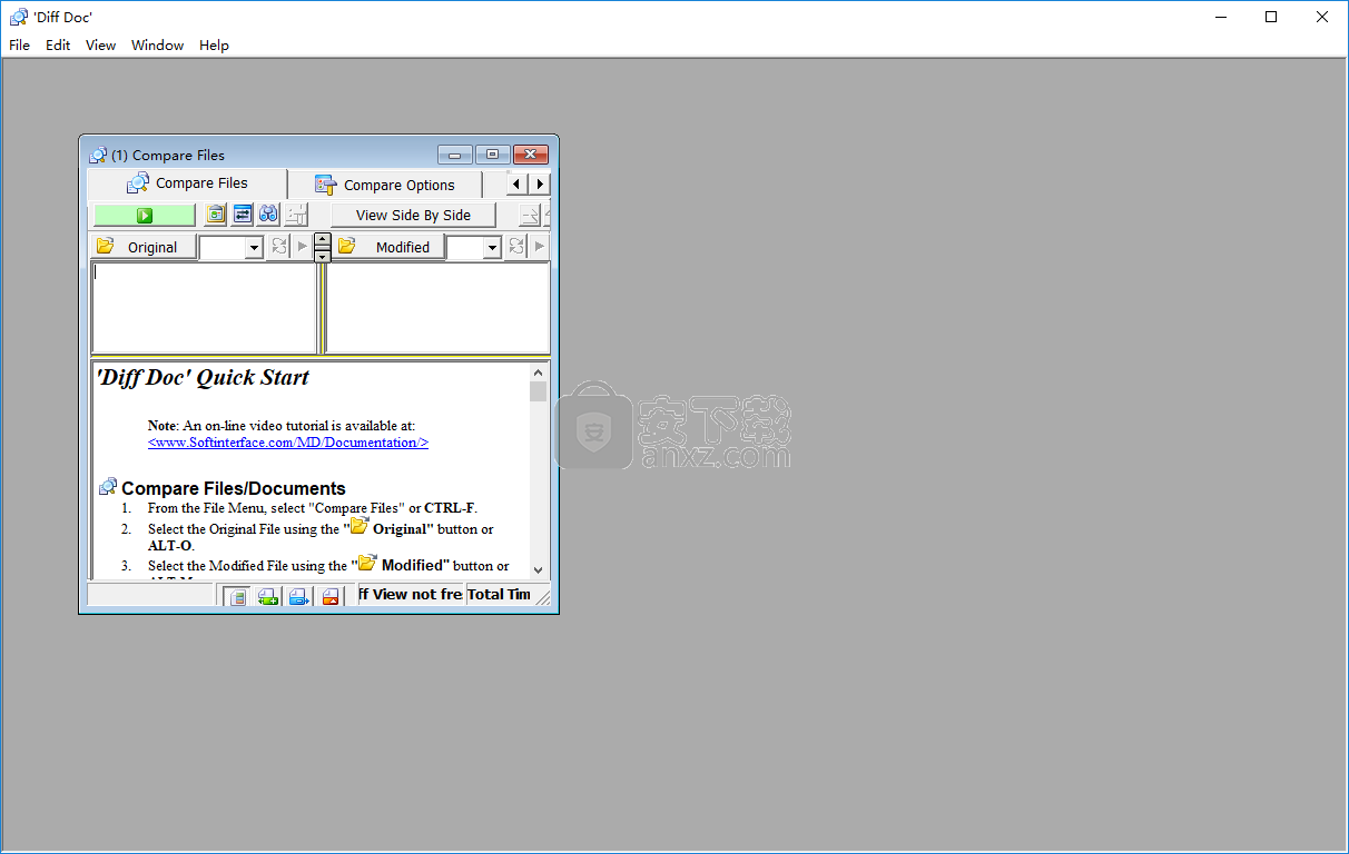 SoftInterface Diff Doc(文档比较软件) 