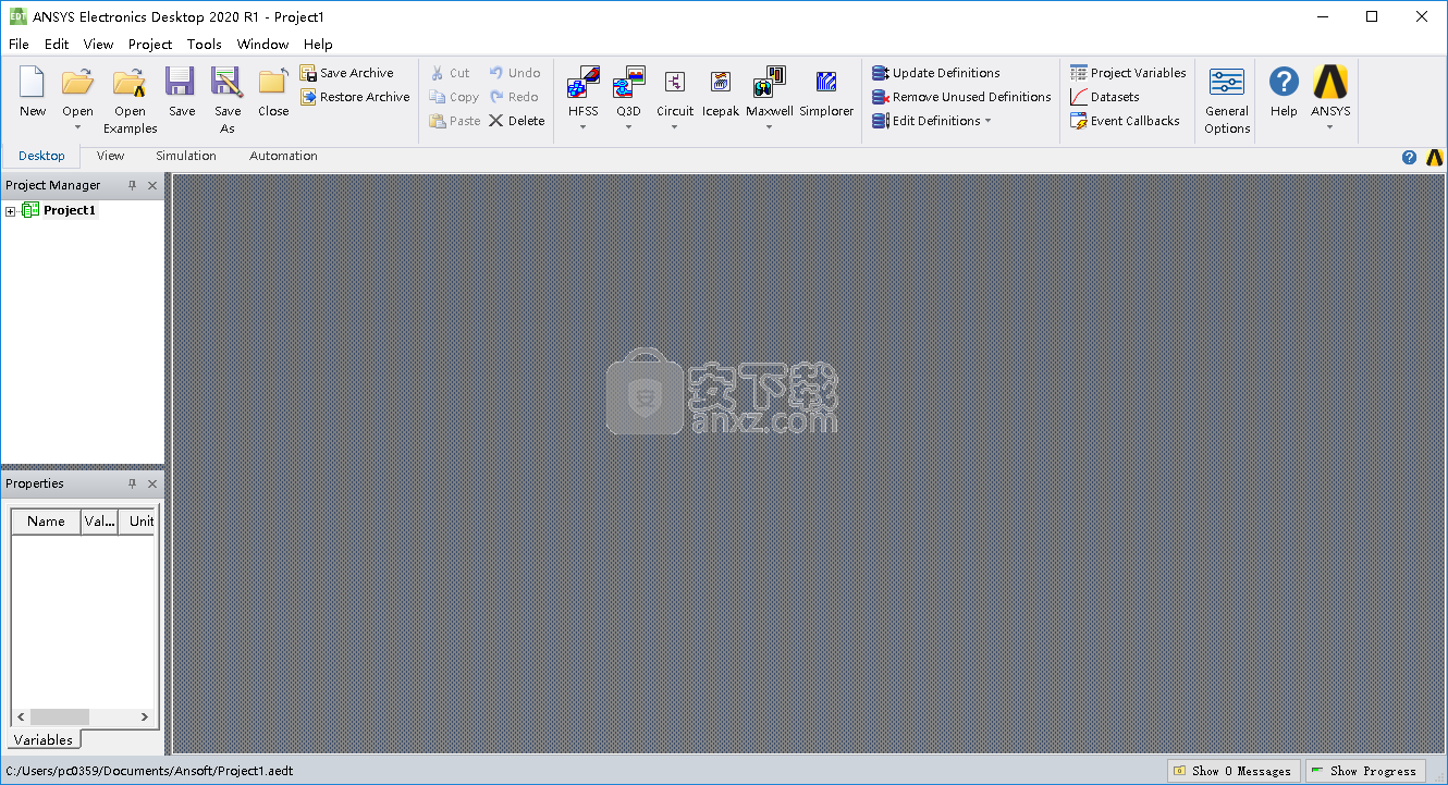 ansys electronics suite 2020 R1 64位破解版