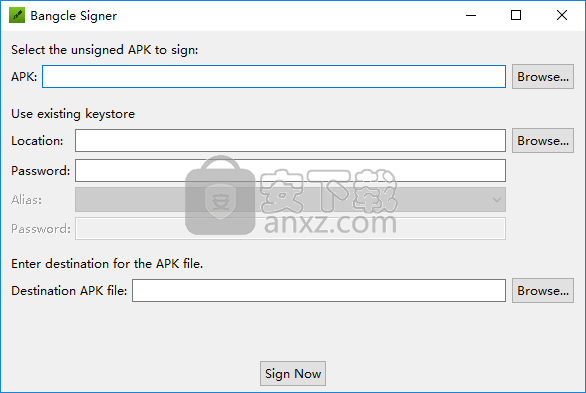 Bangcle Signer(apk重签名工具)