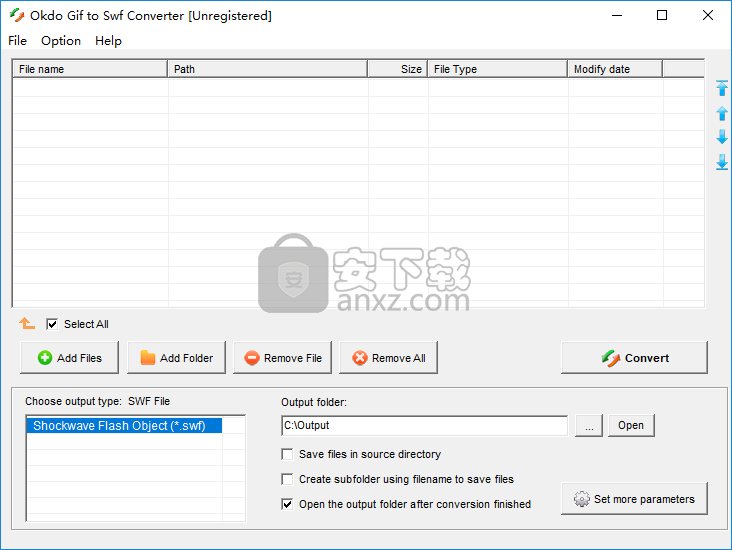 Okdo Gif to Swf Converter(GIF转SWF转换器)