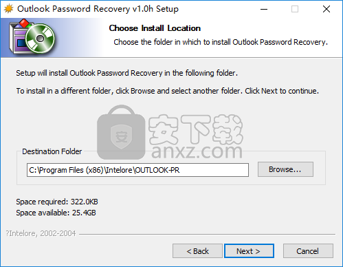 Outlook Password Recovery(Outlook密码恢复软件) 