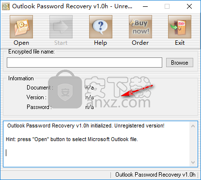 Outlook Password Recovery(Outlook密码恢复软件) 