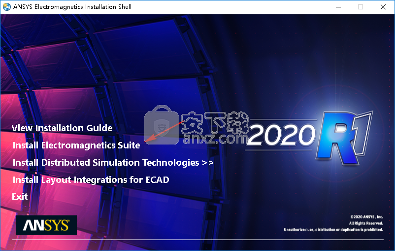 ansys electronics suite 2019 R364位