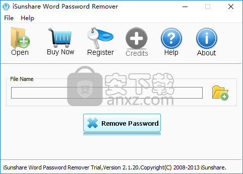 iSunshare Word Password Remover(word密码解除工具)