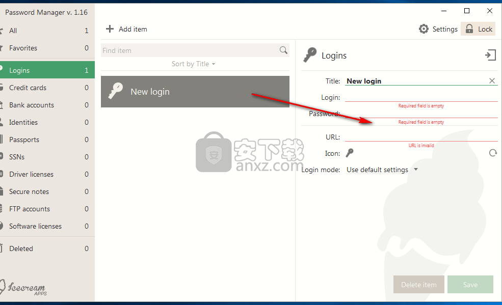 Icecream Password Manager(密码管理软件)