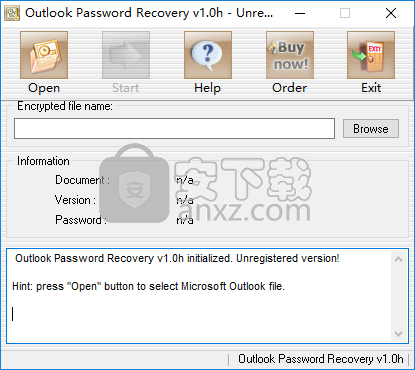 Outlook Password Recovery(Outlook密码恢复软件) 