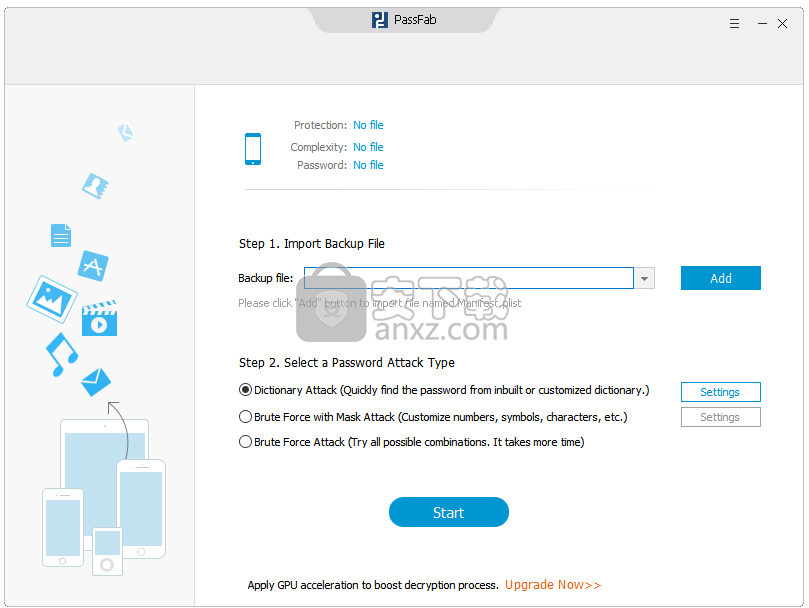 PassFab iBackupUnlocker(iTunes备份密码恢复工具)