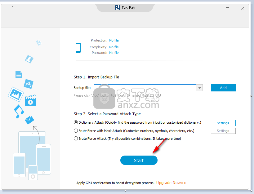 PassFab iBackupUnlocker(iTunes备份密码恢复工具)