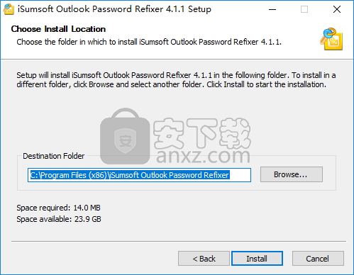 iSumsoft Outlook Password Refixer(Outlook密码恢复器)