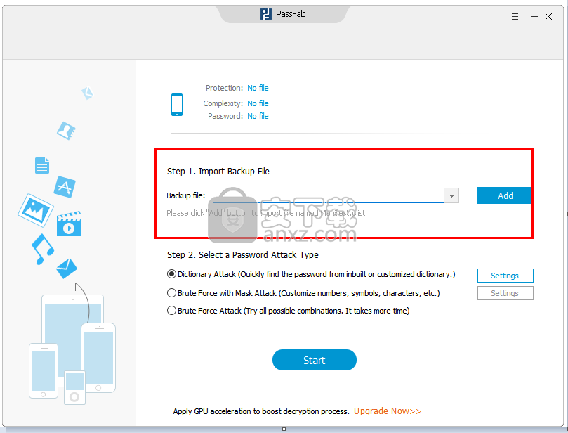 PassFab iBackupUnlocker(iTunes备份密码恢复工具)