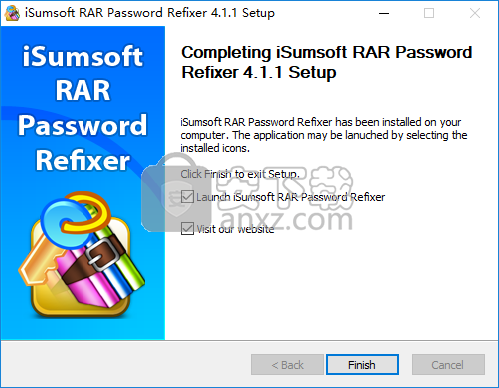 iSumsoft RAR Password Refixer(rar密码恢复工具)