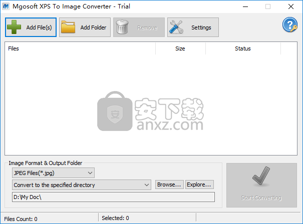 Mgosoft XPS To Image Converter(XPS转图片软件)
