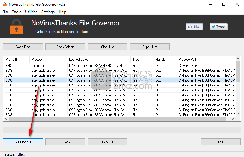 NoVirusThanks File Governor(系统文件解锁软件)