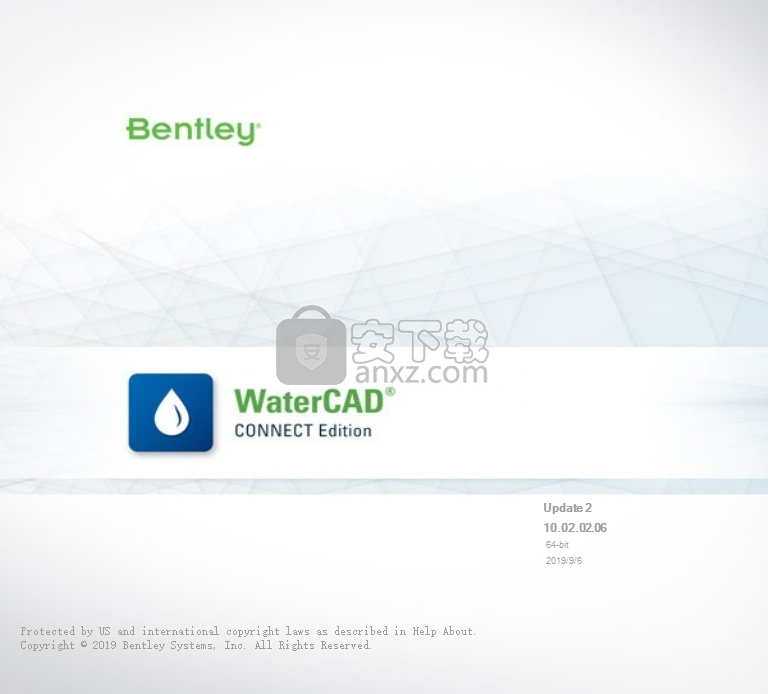 Bentley WaterCAD CONNECT Edition Update 2(给水建模和分析软件)