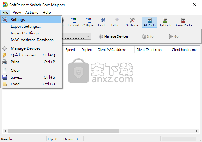 SoftPerfect Switch Port Mapper(交换机端口映射工具)
