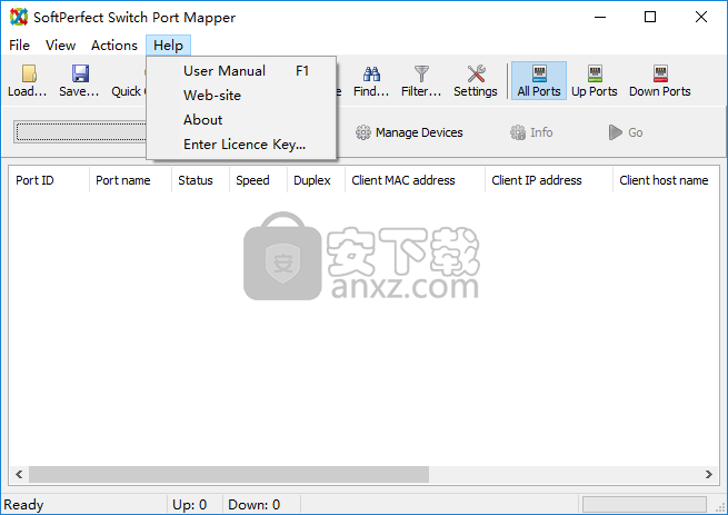 SoftPerfect Switch Port Mapper(交换机端口映射工具)