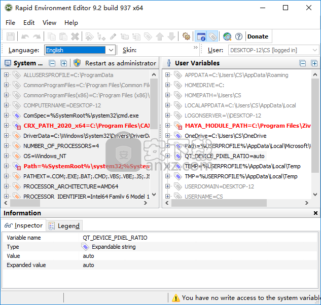 Rapid Environment Editor(环境变量编辑器)