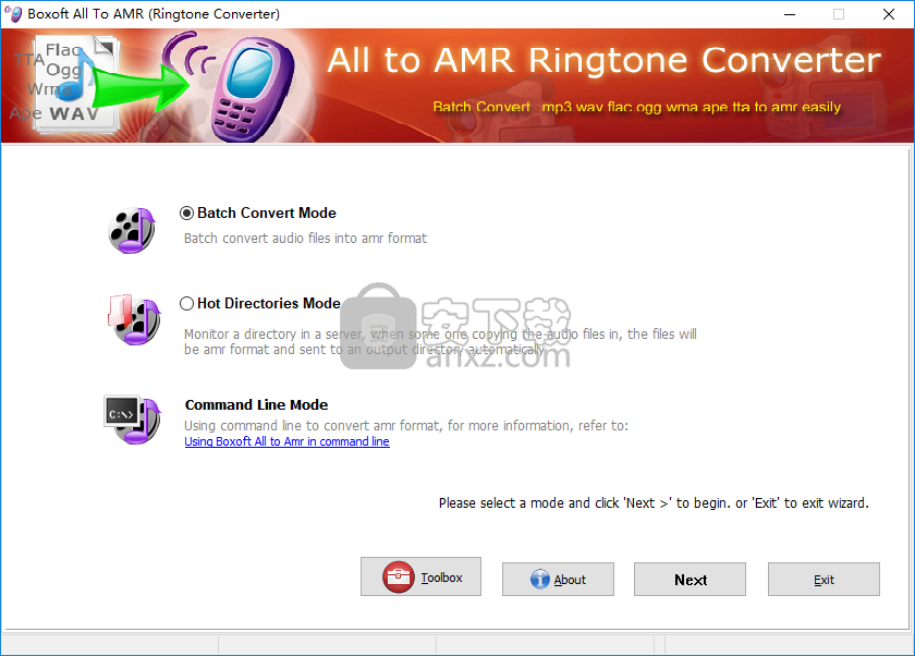 Boxoft All to Amr Converter(音频转换工具)