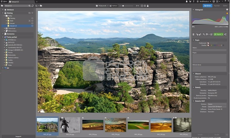 数码照片处理软件(Zoner Photo Studio Pro)