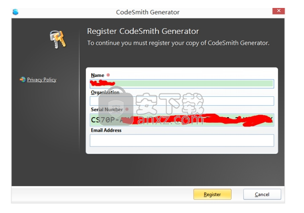 codesmith generator serial