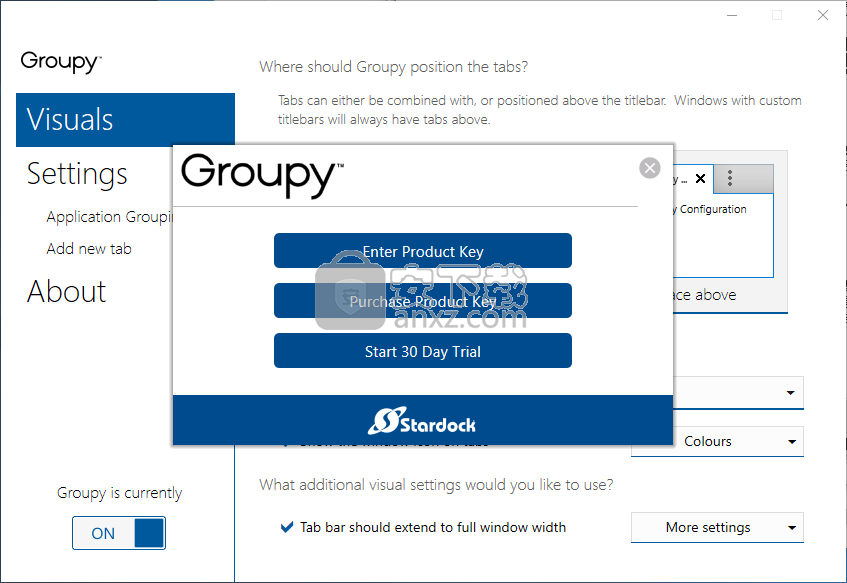 Stardock Groupy(快速切换窗口工具)