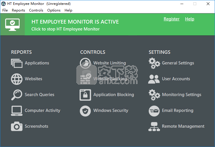 HT Employee Monitor(电脑监控软件)