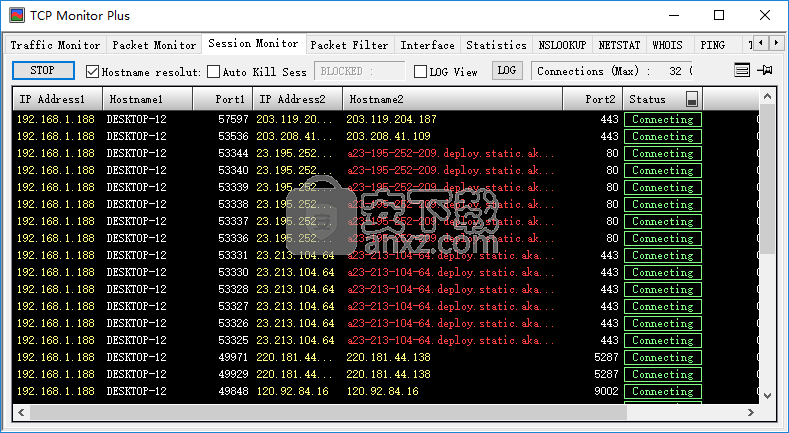 TCP Monitor Plus(网速监控软件)