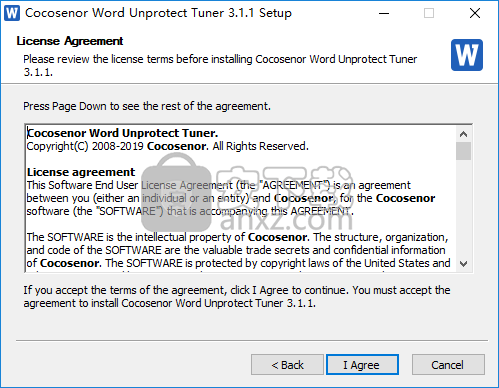 Cocosenor Word Unprotect Tuner(word密码解除工具)