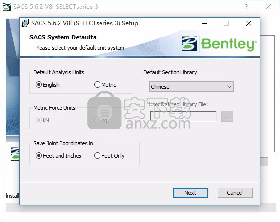 Bentley SACS